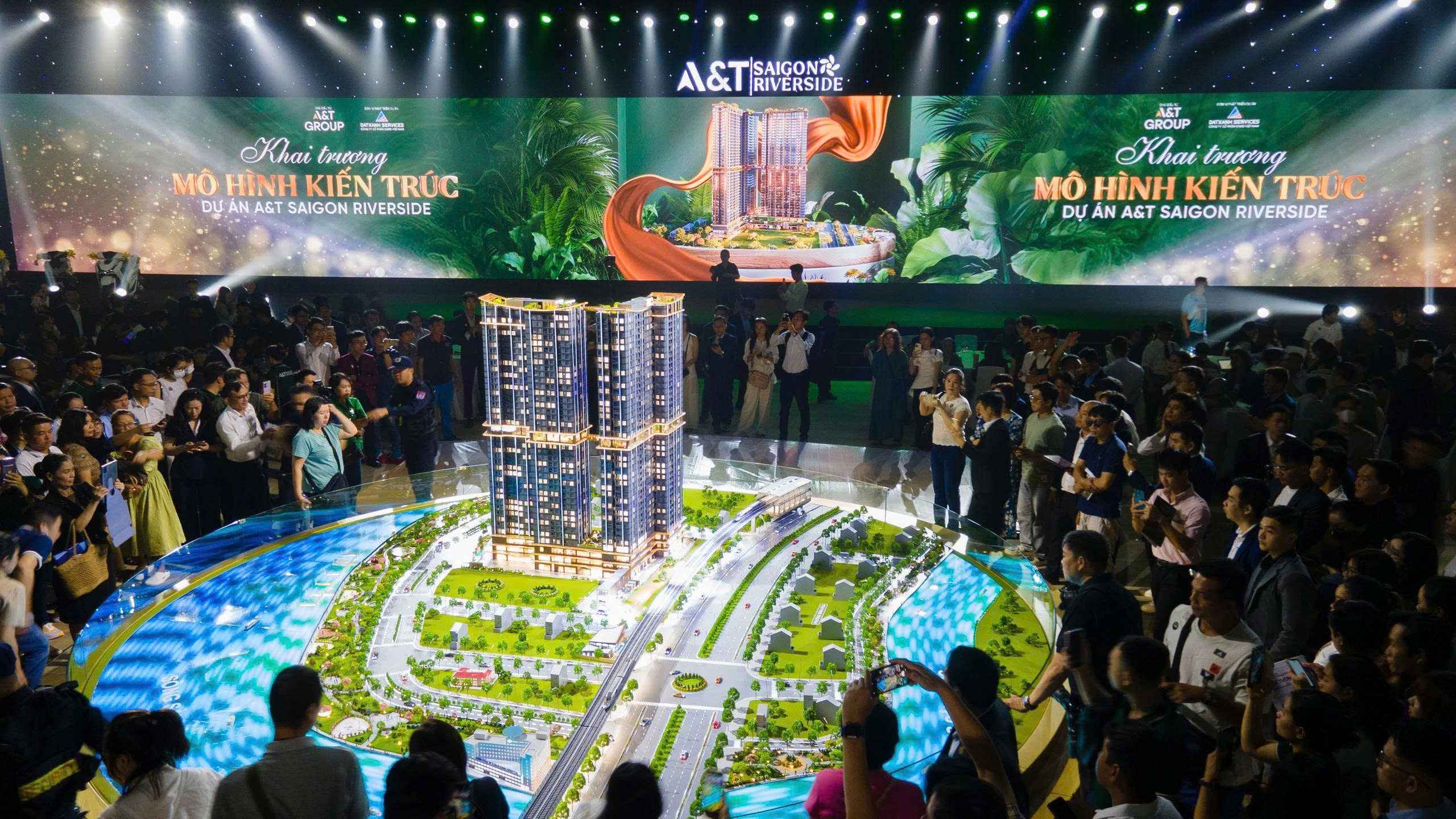 Kai trương mô hình dự án at saigon riverside