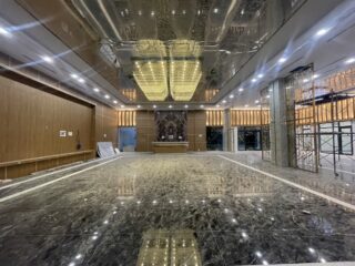 tiến độ nhà mẫu at sky garden