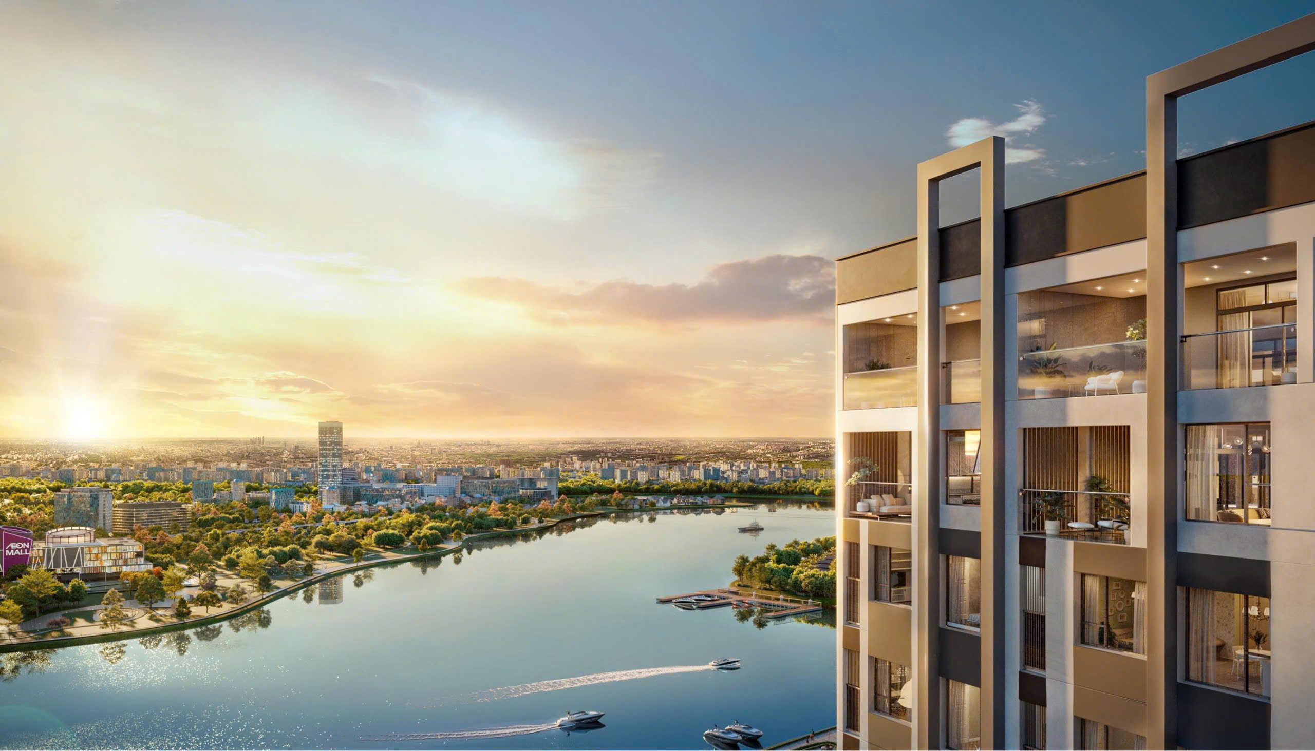 Góc view tại dự án at saigon riverside