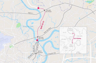 Thi công tuyến đường quốc lộ 13